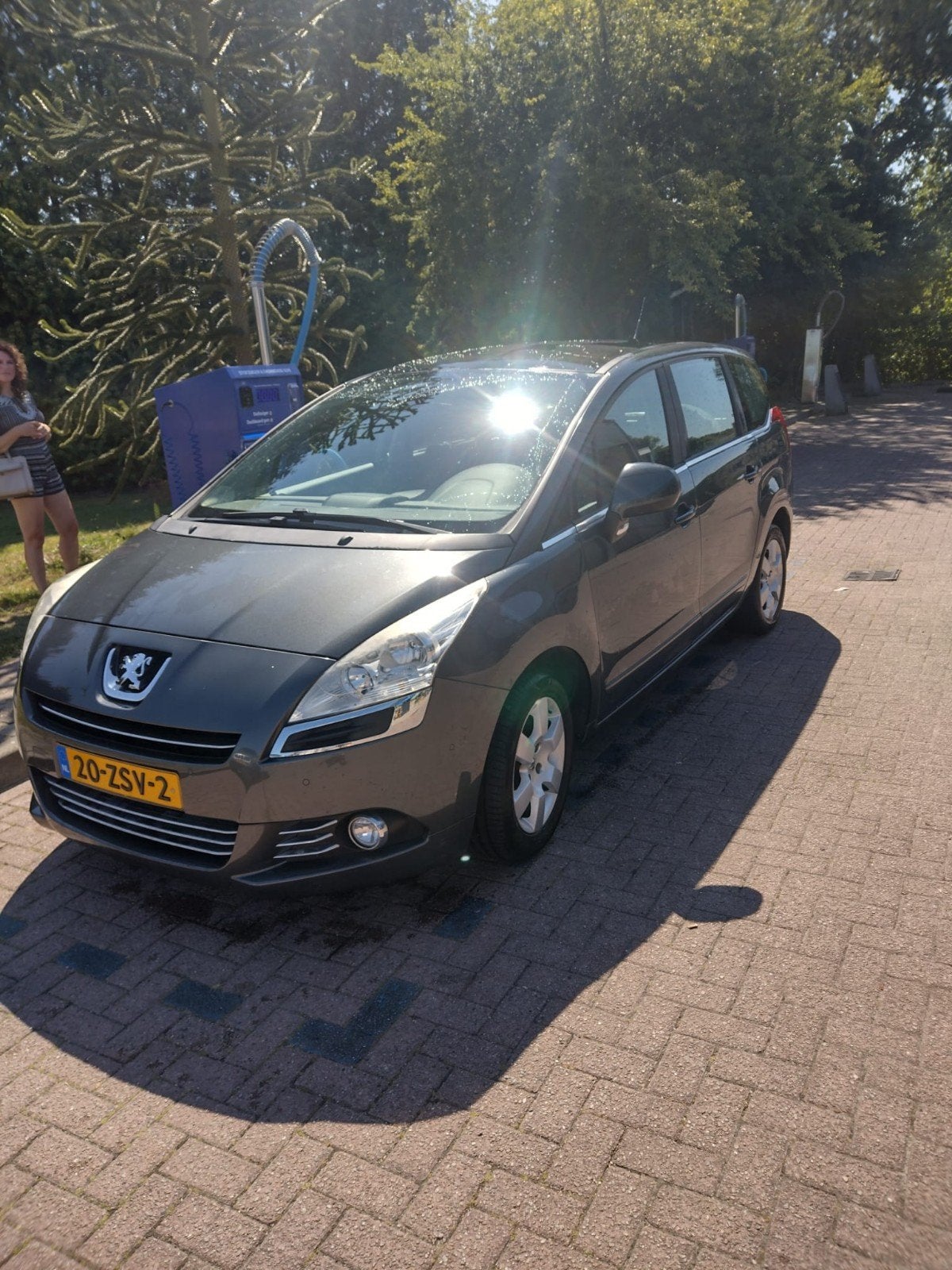 Peugeot 5008 1.6 THP 7PL 2012 Grijs, Voorwielaandrijving, 14 km/l, Bedrijf, Handgeschakeld