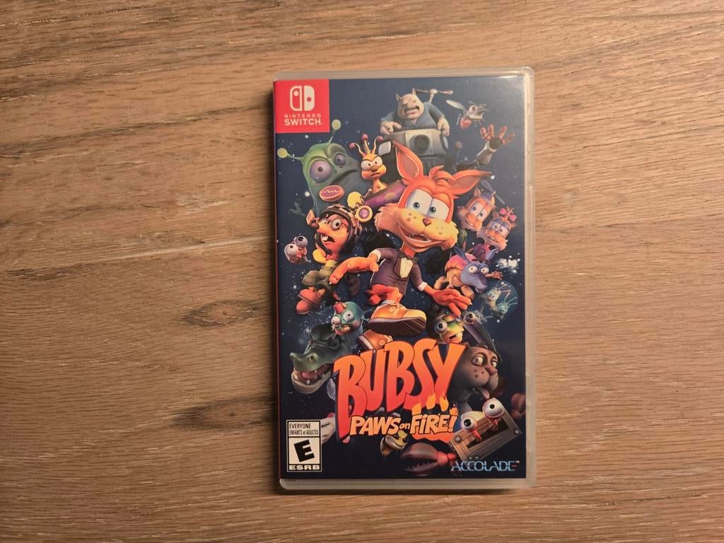 Bubsy paws on fire - Nintendo Switch, 1 speler, Ophalen, Zo goed als nieuw, Vanaf 3 jaar