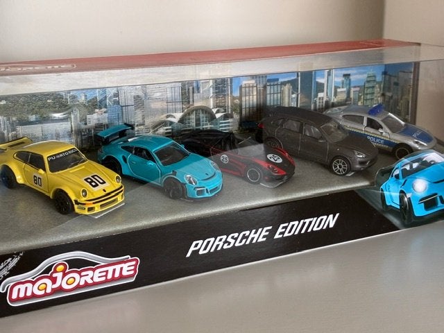 Majorette Porsche Edition Schaal 1:64 Modelauto's Set, Ophalen of Verzenden, Nieuw, Auto