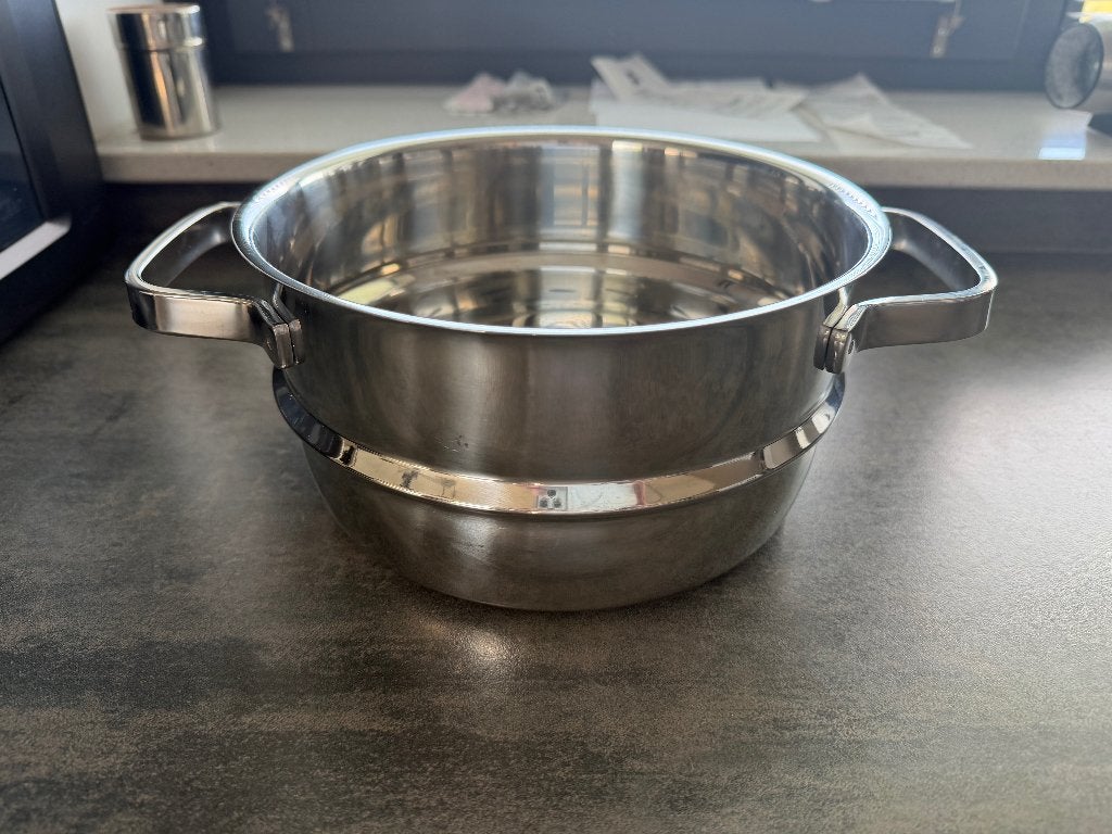 WMF stoominzet, nieuw! voor 20cm pan, Ophalen, Overige typen, Nieuw, Met handvatten