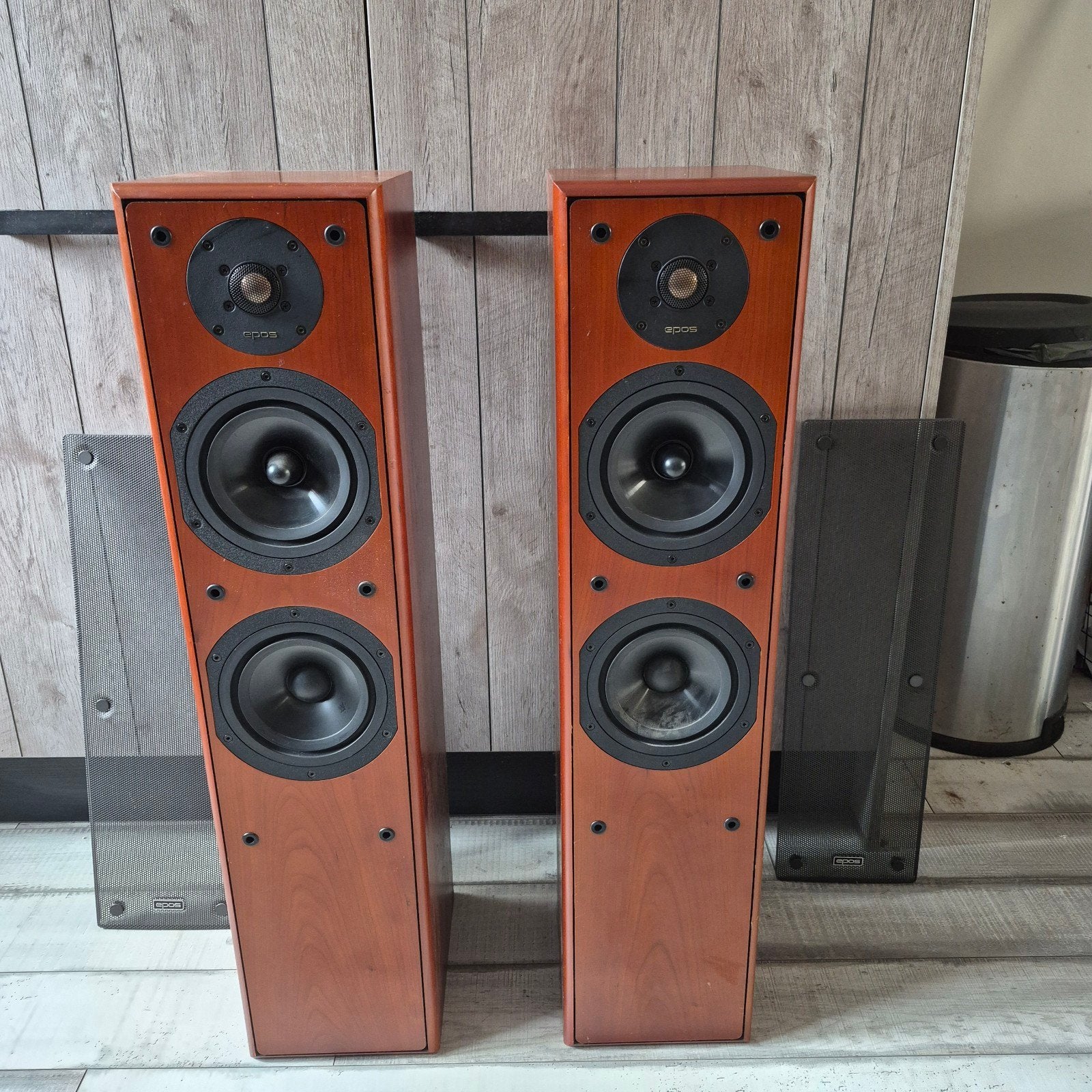 Epos High-End 5.0 Surroundset (M22 + M5 + M8) – Kersen – Top, Audio, Tv en Foto, Luidsprekers, Ophalen, Zo goed als nieuw, Overige merken