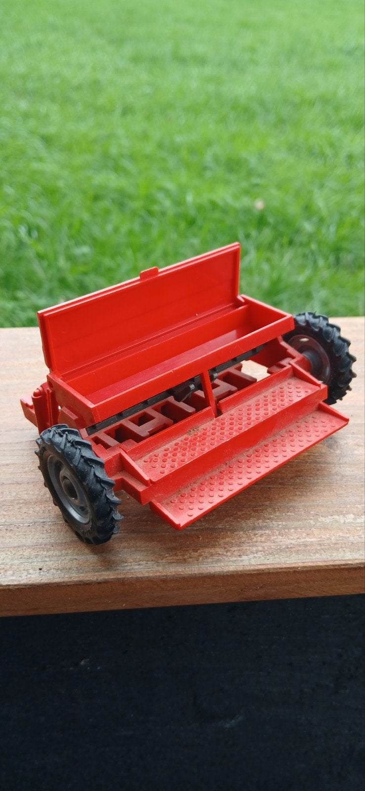 Vintage Massey Ferguson zaaimachine model, Ophalen of Verzenden, Gebruikt