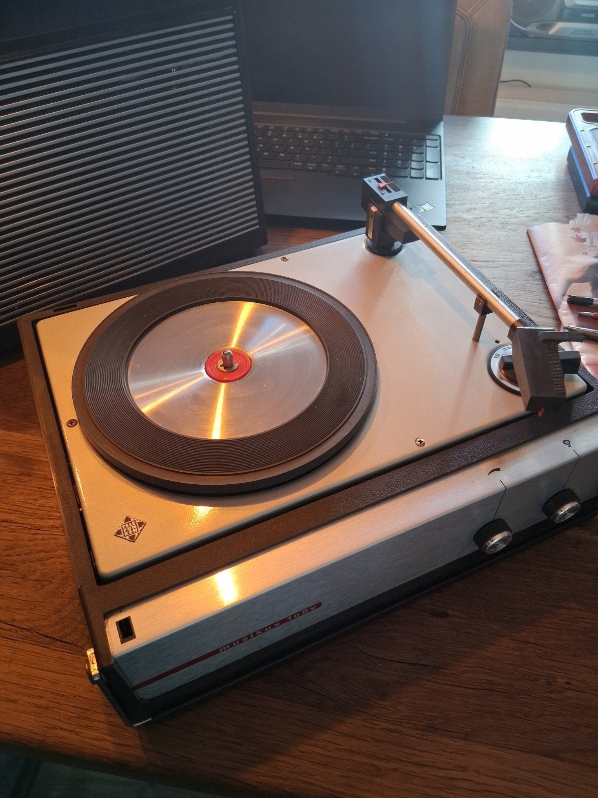 Telefunken draagbare platenspeler, Ophalen of Verzenden, Gebruikt, Platenspeler, Overige merken
