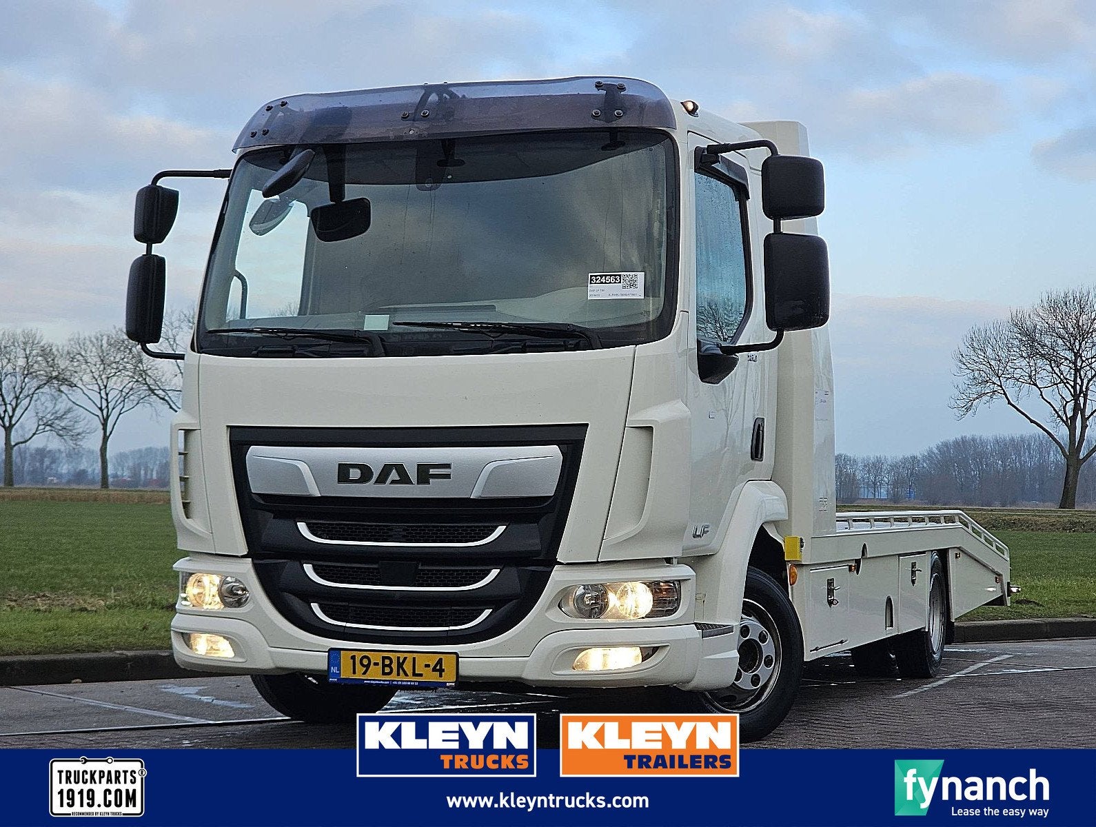 DAF LF 180 tijhof new fly over, Auto's, Vrachtwagens, Bedrijf, Te koop, ABS, Airconditioning, Centrale vergrendeling, Cruise Control