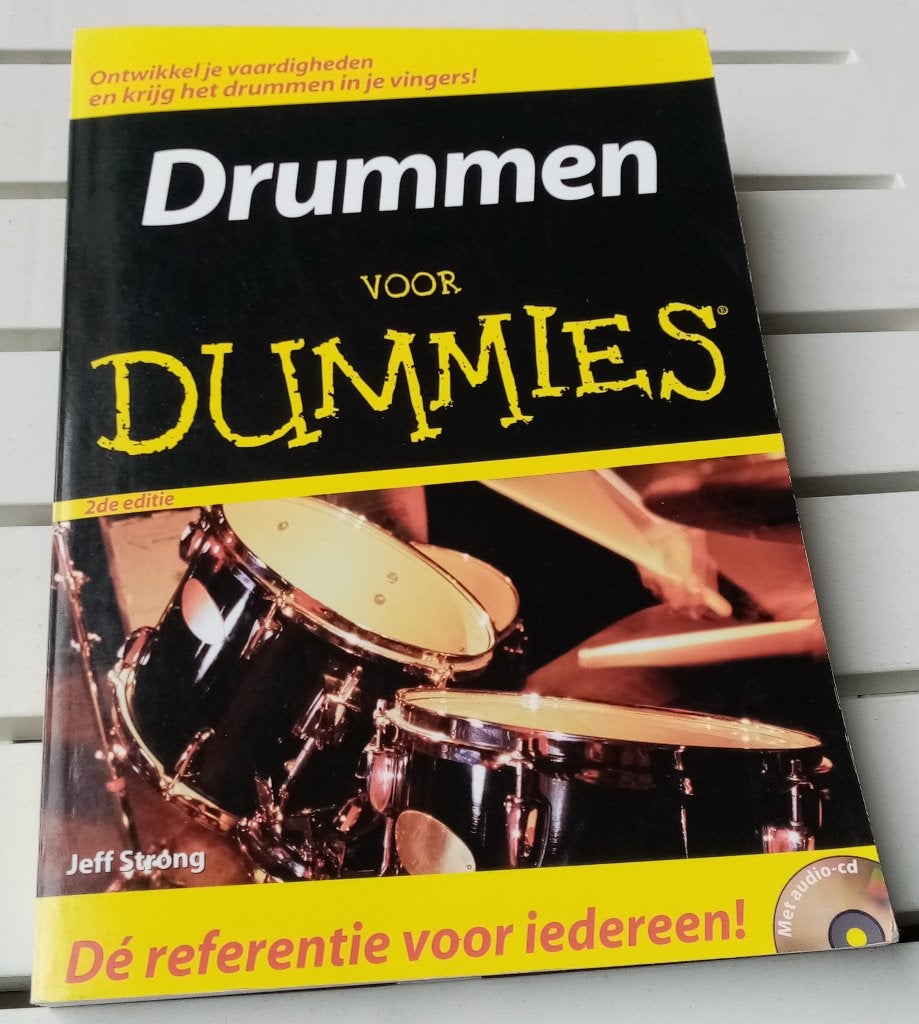 Drummen Voor Dummies 2e editie * Jeff Strong, Gelezen, Instrument, Ophalen of Verzenden, Jeff Strong