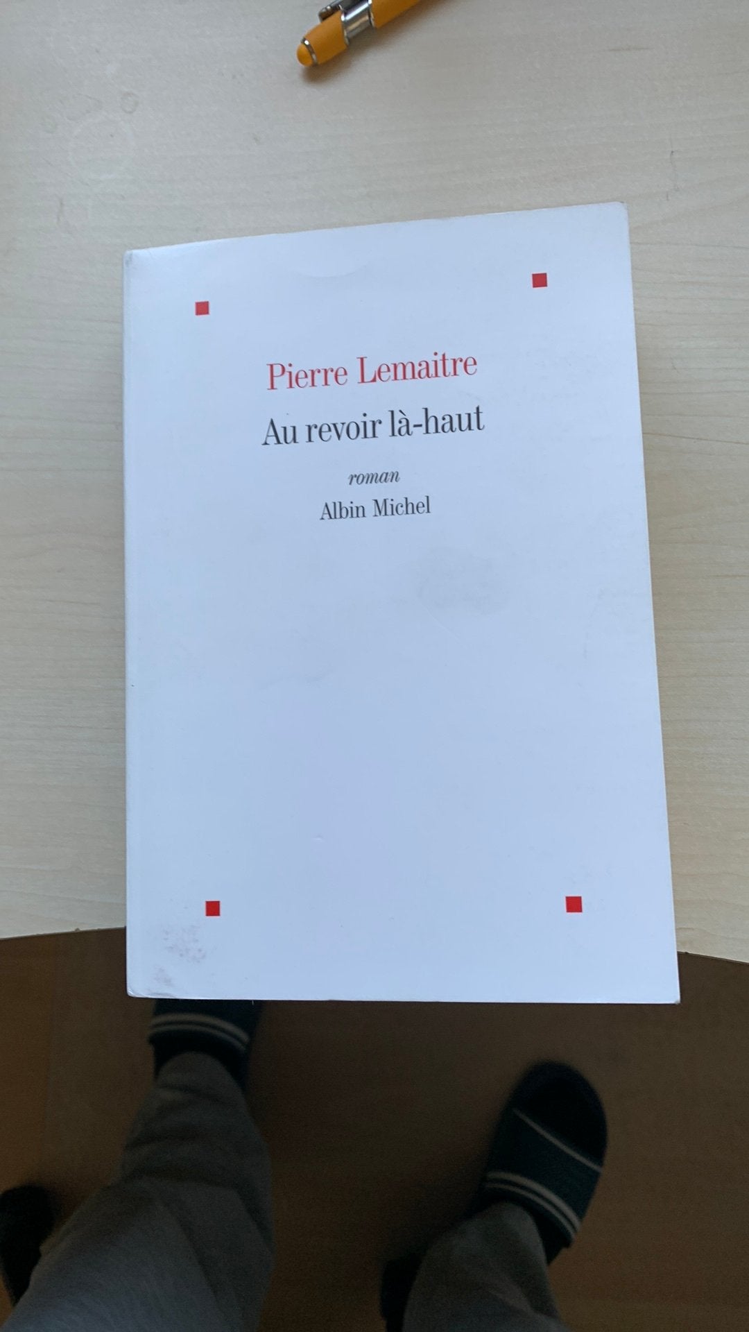 AU REVOIR LÀ-HAUT Pierre Lemaitre, Ophalen of Verzenden, Zo goed als nieuw
