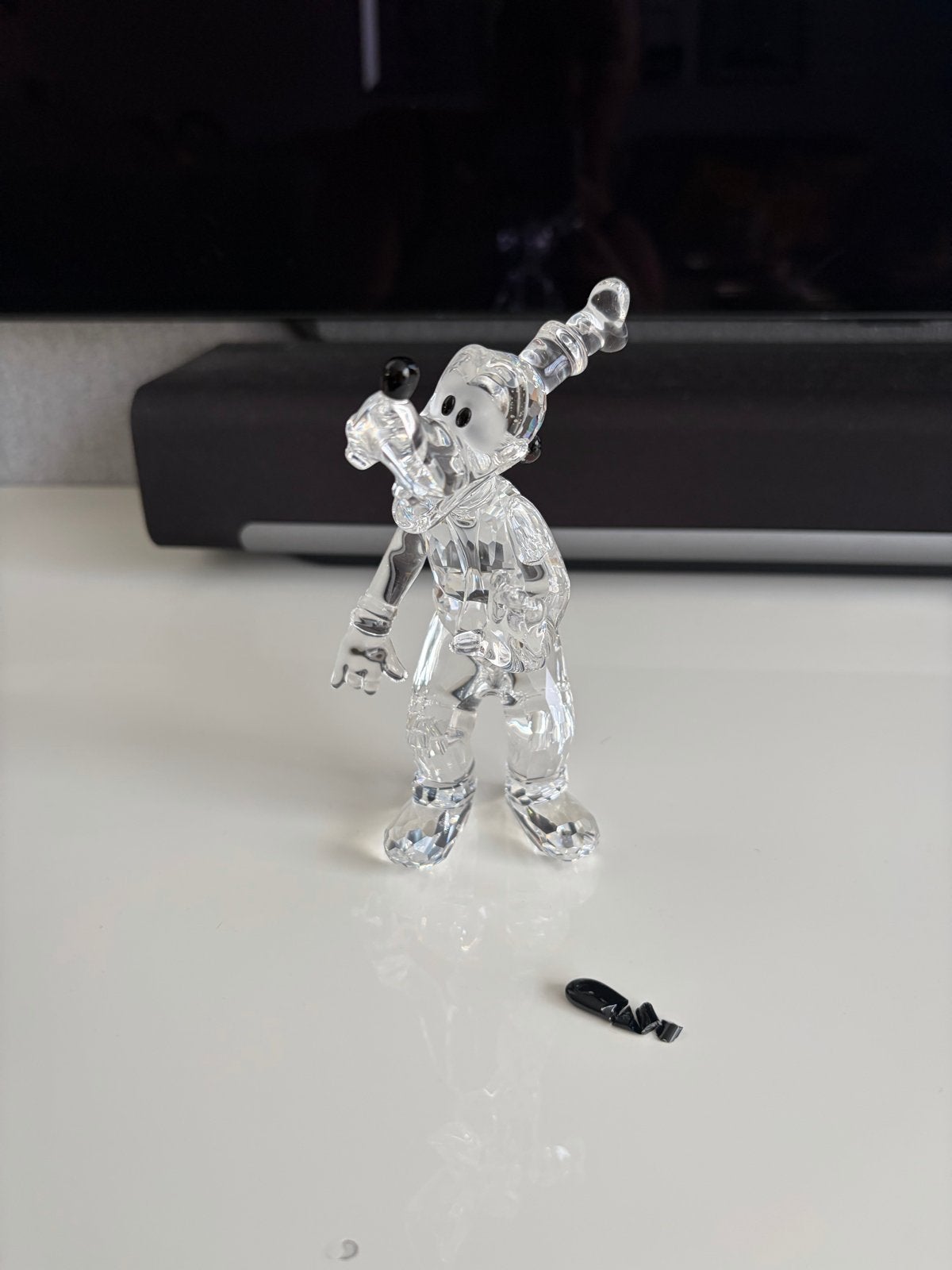 Swarovski Disney Goofy Figuur - Oor Beschadigd, Ophalen of Verzenden, Gebruikt, Figuurtje