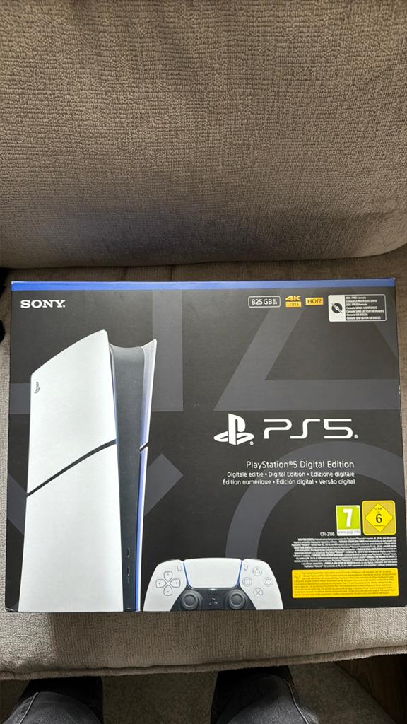 PS5 | 825 GB | Digital Edition | Ongeopend |, Spelcomputers en Games, Spelcomputers | Sony PlayStation 5, Ophalen of Verzenden