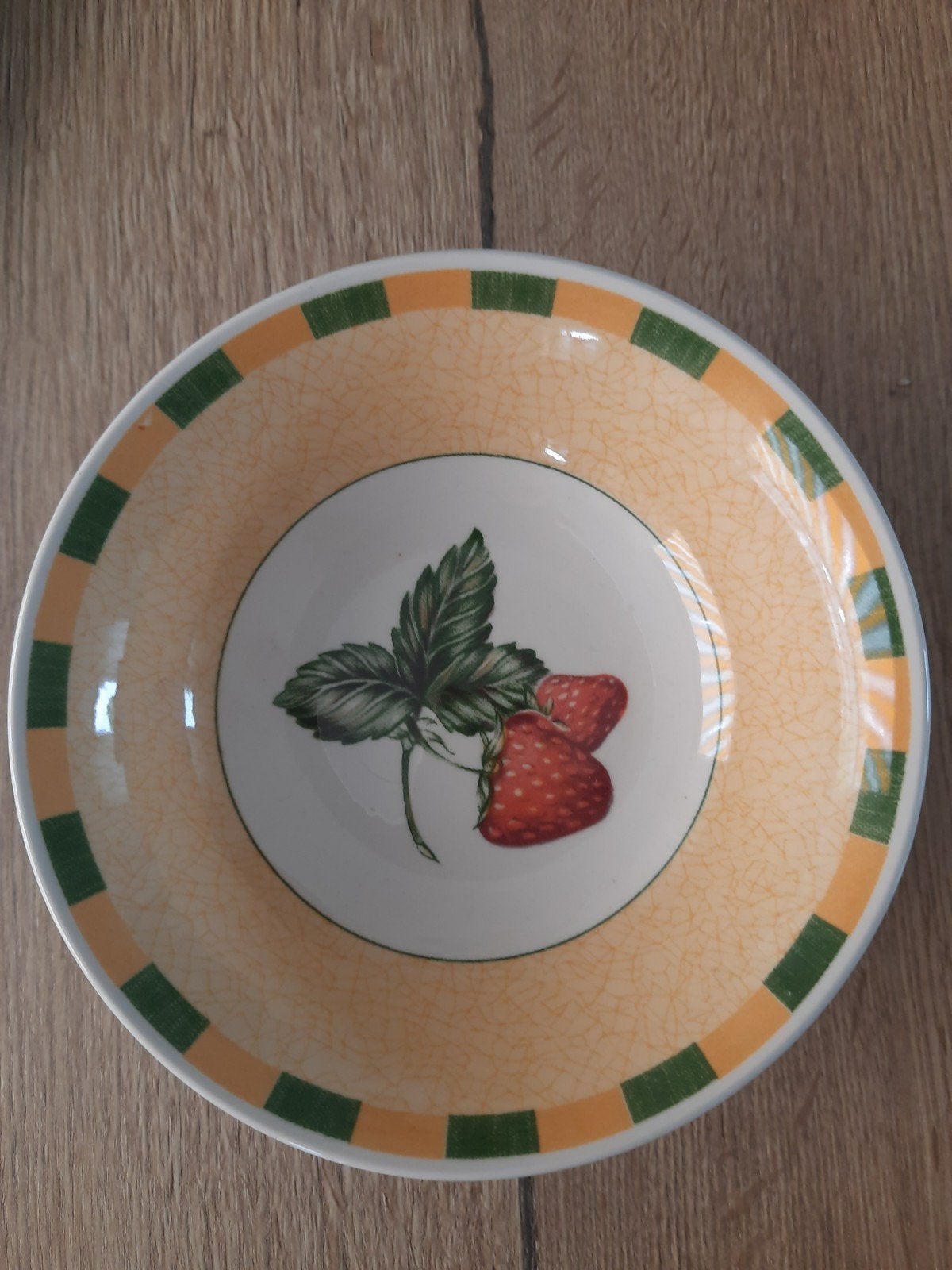6 Churchill fruit/dessert schaaltjes - Made in England, Ophalen
