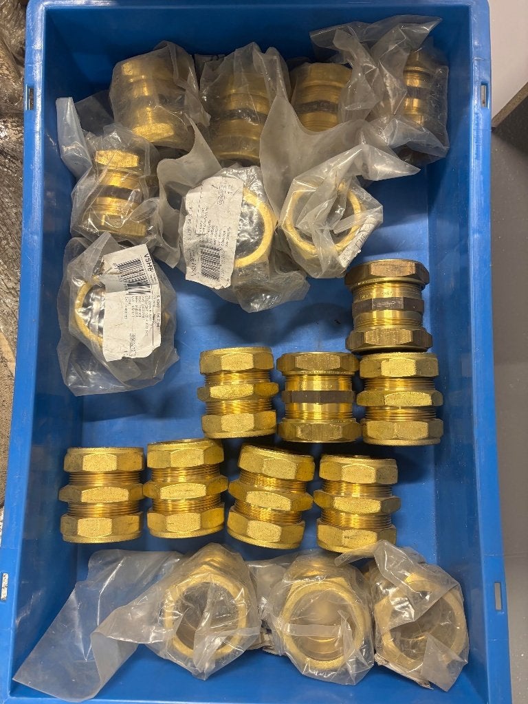 VSH Super S1200 knelkoppeling recht 54x54mm, Overige materialen, Verzenden, Nieuw, Minder dan 2 meter