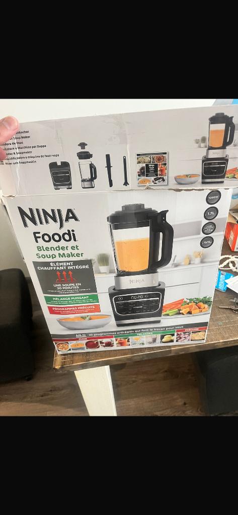 Ninja soep maker en blender 65 euro, Witgoed en Apparatuur, Ophalen of Verzenden, Nieuw, Blender