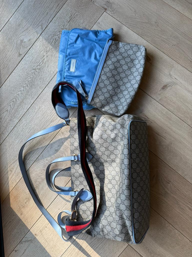 Gucci luiertas, Kinderen en Baby's, Ophalen, Gebruikt, Schoudertas
