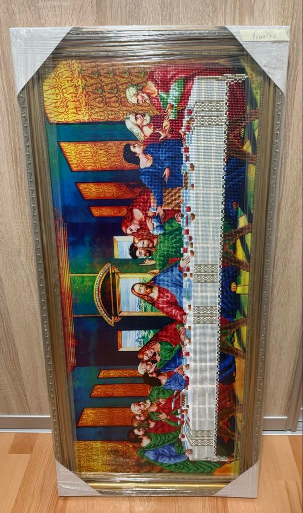 Diamond Painting 'Het Laatste Avondmaal' - Nieuw Ingelijst, Ophalen