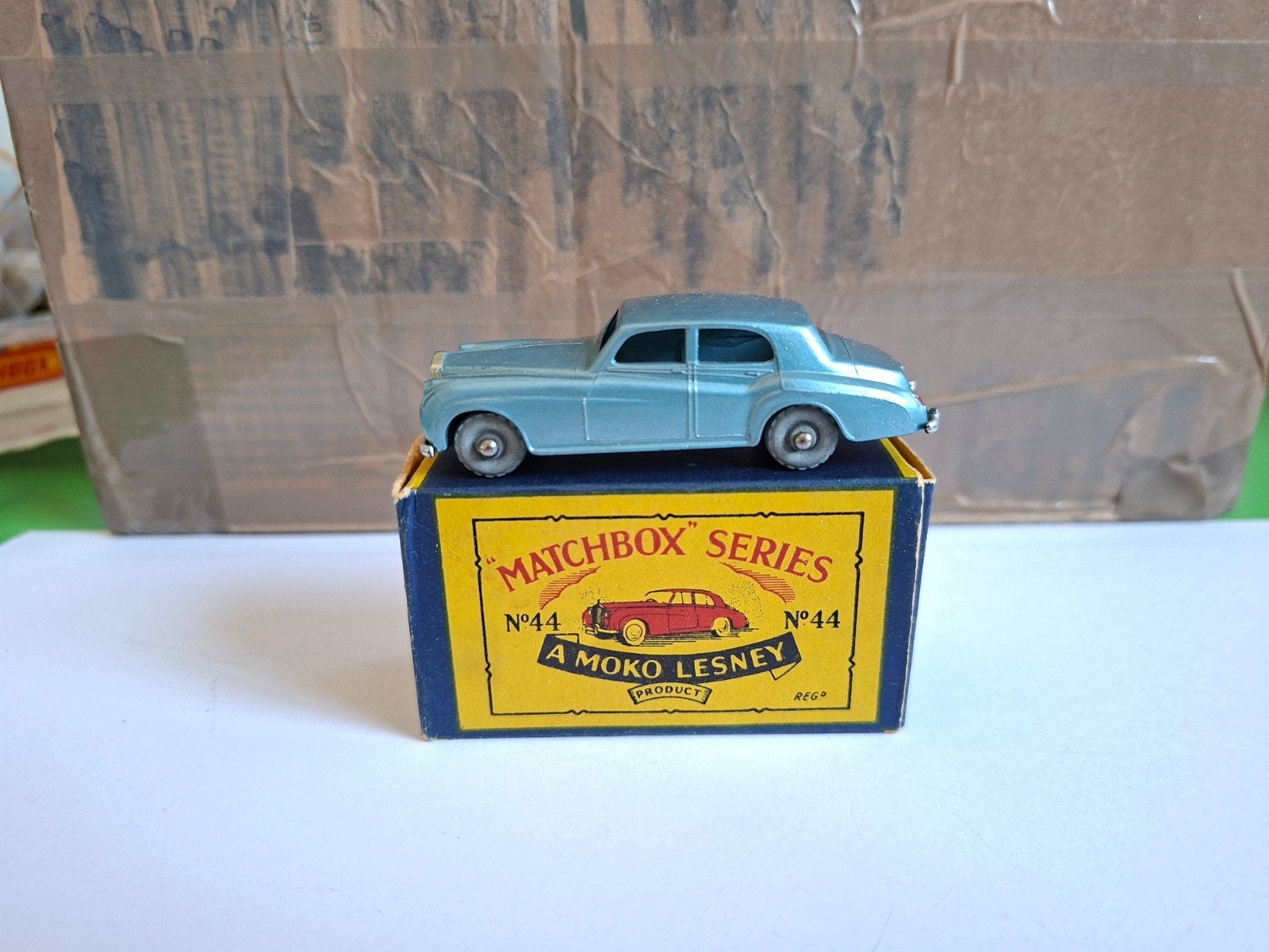 Matchbox 44 Rolls-Royce silver cloud & b2 box, Ophalen of Verzenden, Zo goed als nieuw, Auto, Matchbox