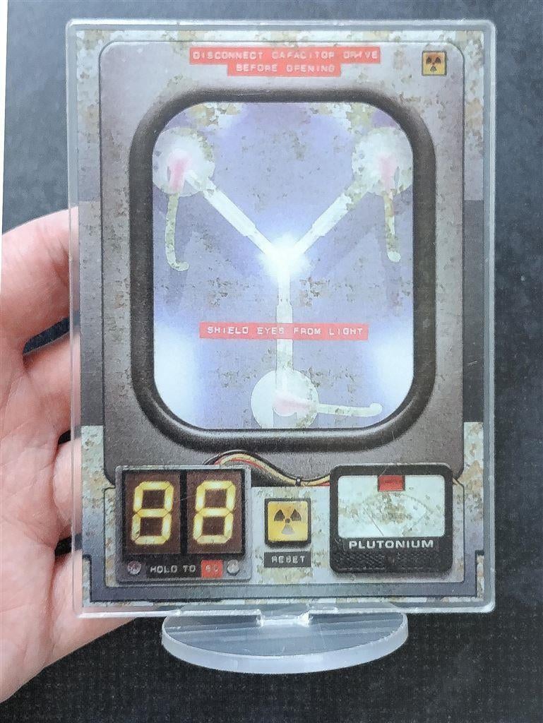 Flux Capacitor Back to the Future Acrylic Standee, Ophalen of Verzenden, Nieuw, Film, Foto of Kaart