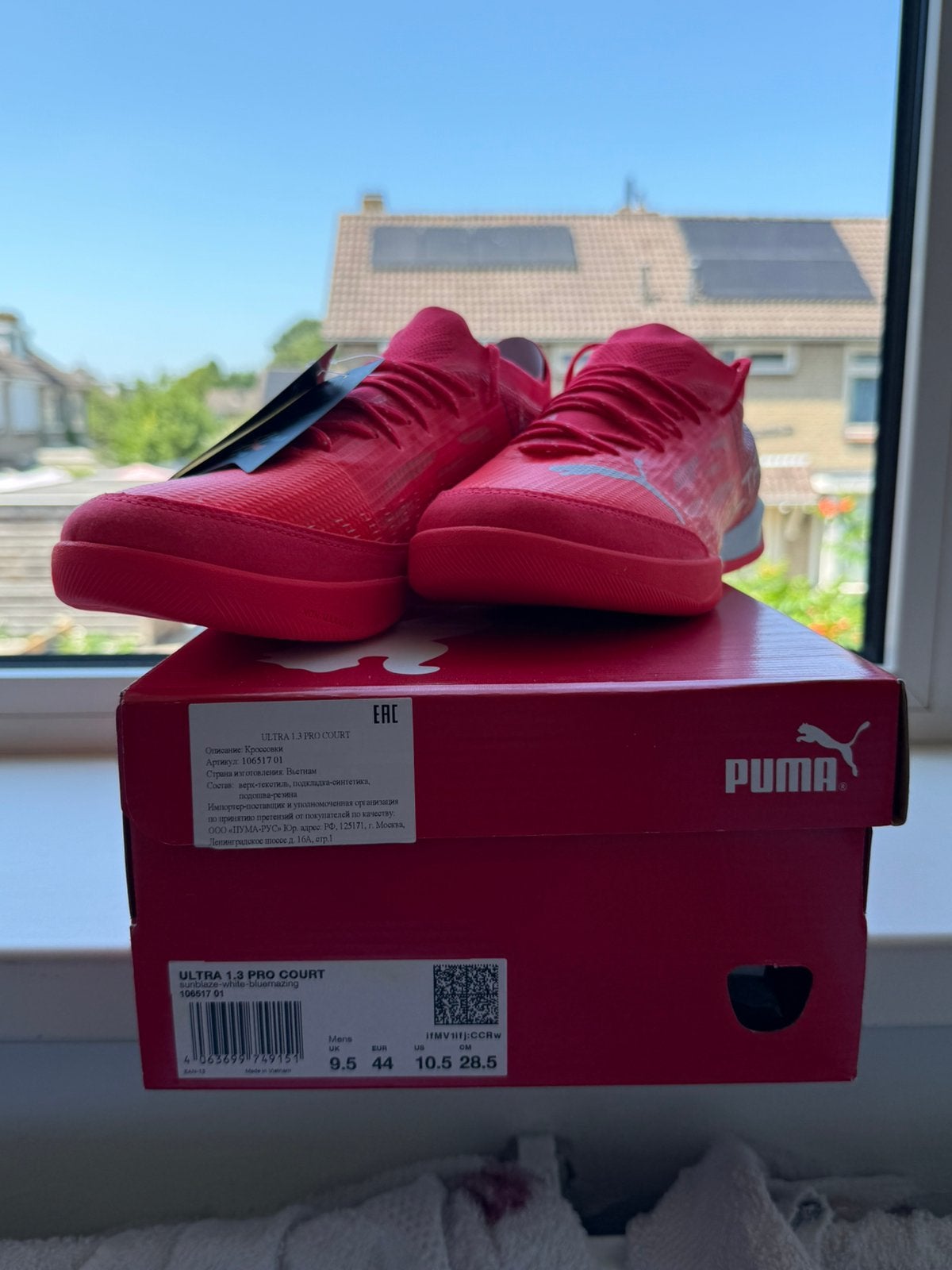 Puma Ultra zaalschoenen mt 44, Kleding | Heren, Schoenen, Overige kleuren, Sportschoenen, Ophalen of Verzenden, Zo goed als nieuw