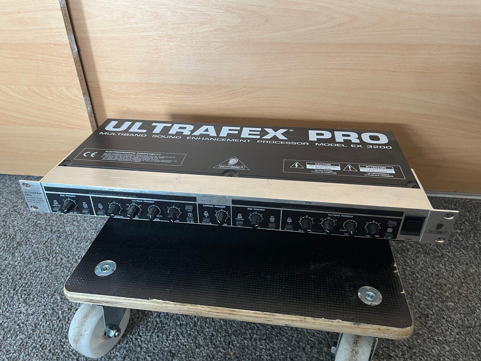 Behringer ultrafex pro met 266xl compressor, Muziek en Instrumenten, Effecten, Ophalen of Verzenden, Gebruikt, Compressor