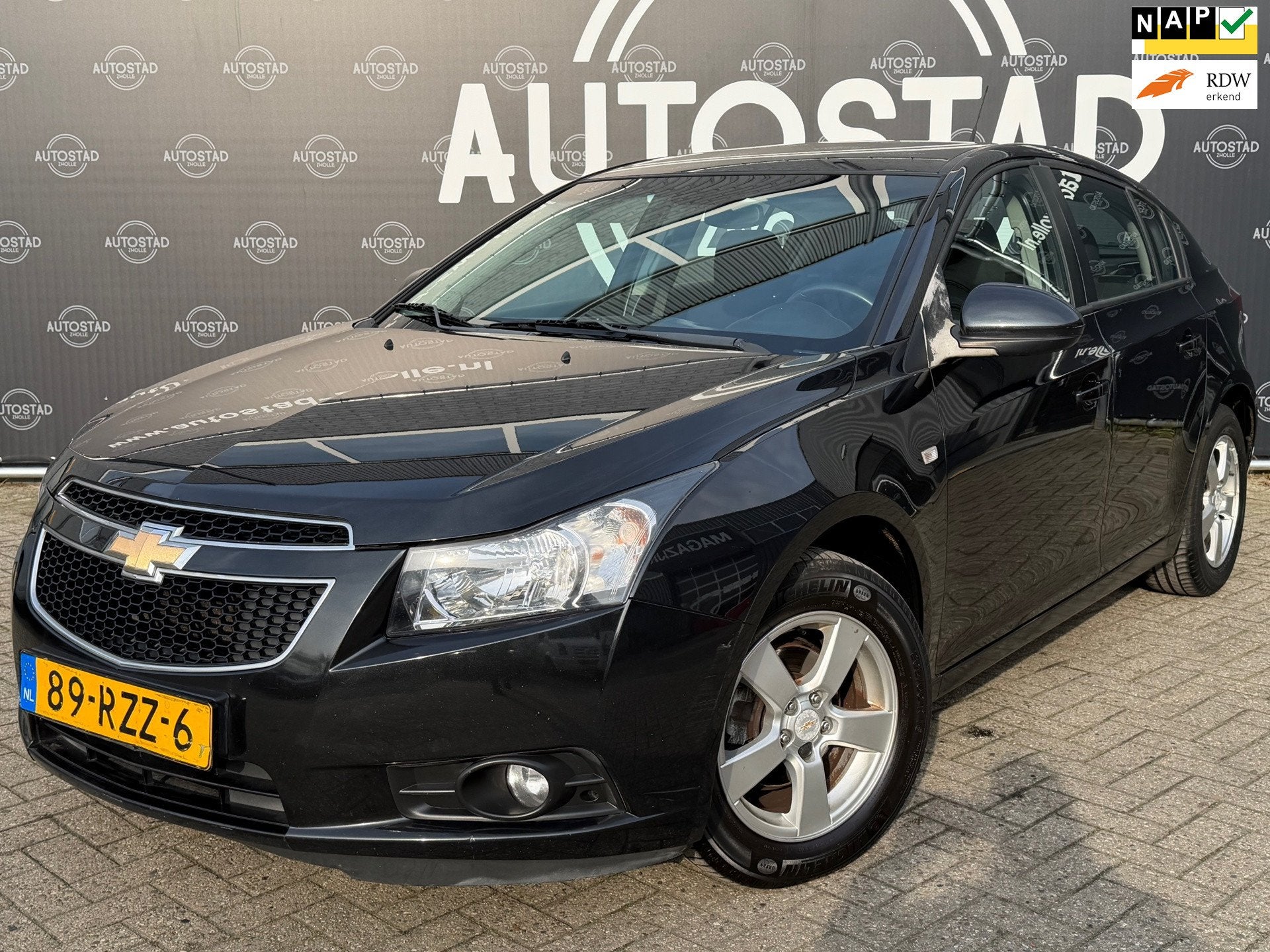 Chevrolet Cruze 1.6 LT NL-Auto / 1ste Eigenaar / NAP / APK /, Auto's, Chevrolet, Voorwielaandrijving, Euro 5, 1280 kg, Zwart