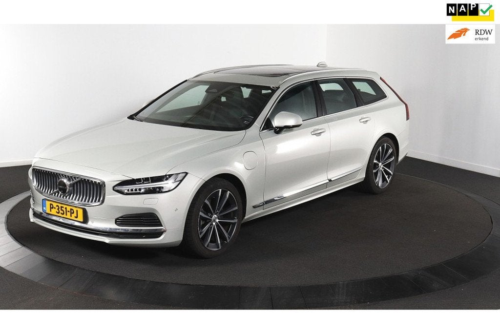 Volvo V90 2.0 T6 AWD Inscription 8.284 EURO EXTRA OPTIES! PA, Auto's, Volvo, 4 cilinders, 1969 cc, Hybride Elektrisch/Benzine