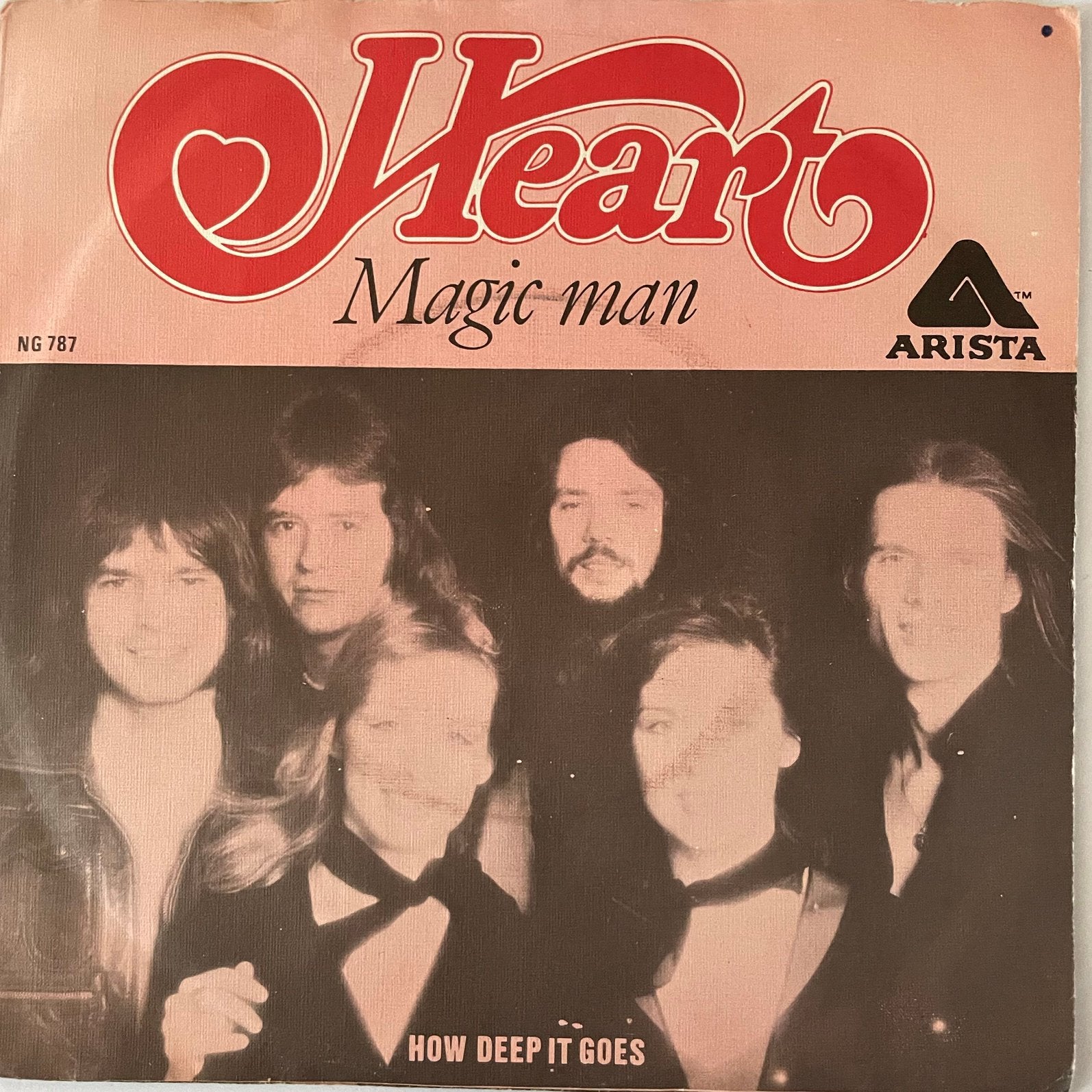 Heart - Magic man, Ophalen of Verzenden, Zo goed als nieuw, Pop