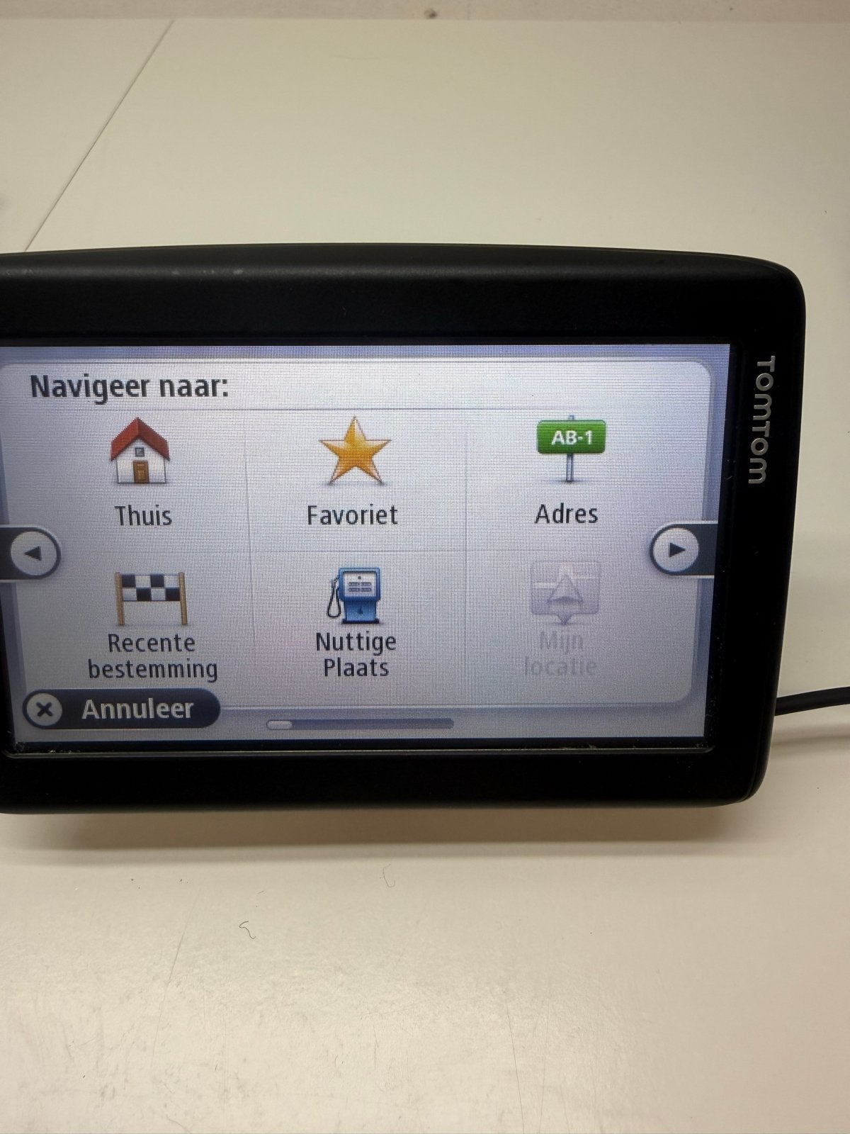TomTom 4DN52 Navigatiesysteem - Compleet en Werkend, Auto diversen, Autonavigatie, Ophalen of Verzenden, Zo goed als nieuw