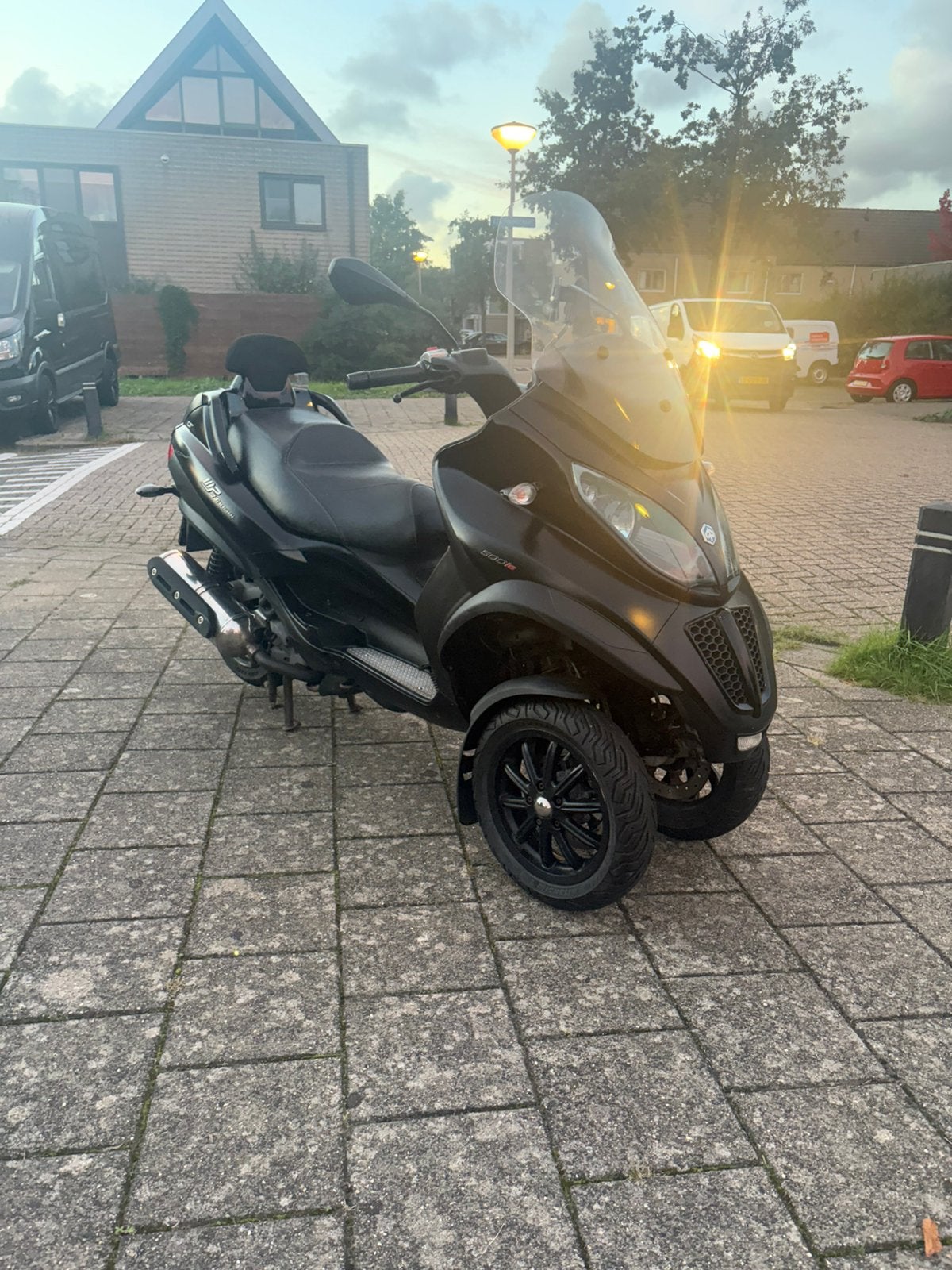 Piaggio mp3 500cc lt sport, Ophalen