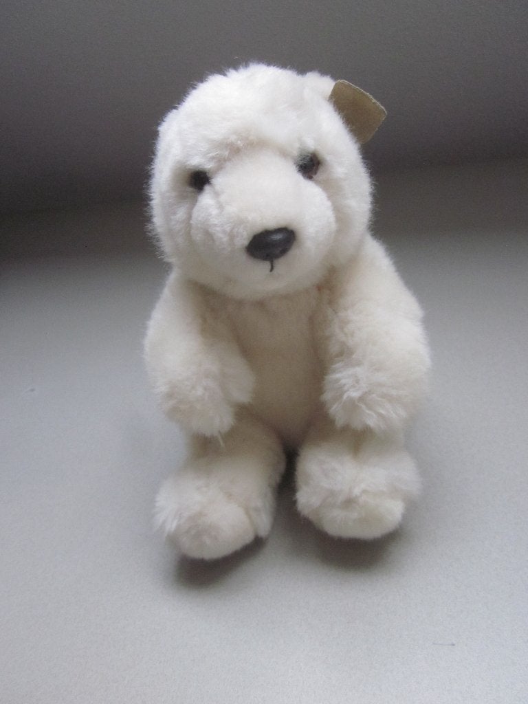 WWF Mimex Brands & Labels AH wit pluche beer knuffel, Beer, Nieuw, Ophalen of Verzenden, Wasbaar