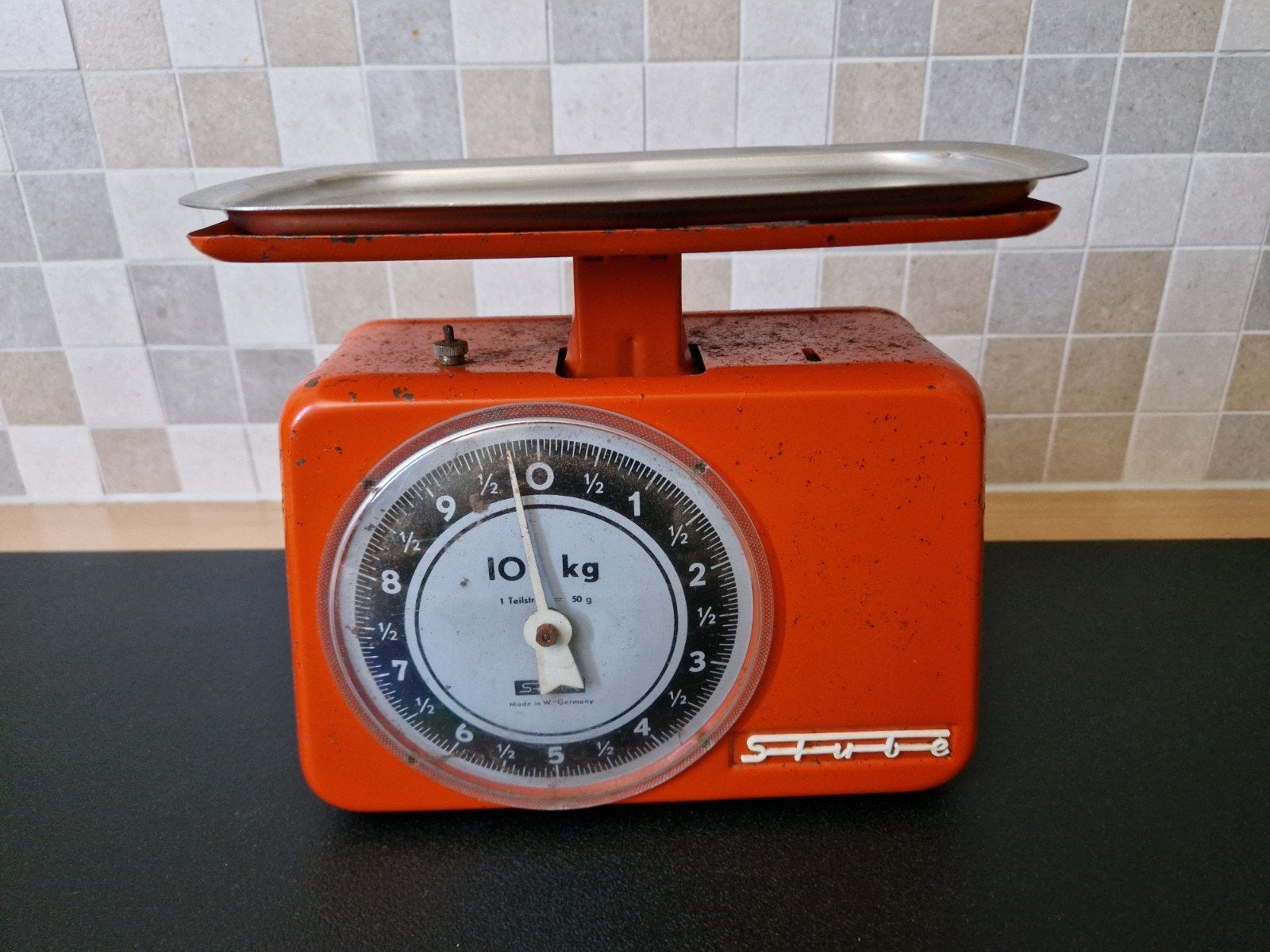 Stube keukenweegschaal vintage, Ophalen of Verzenden