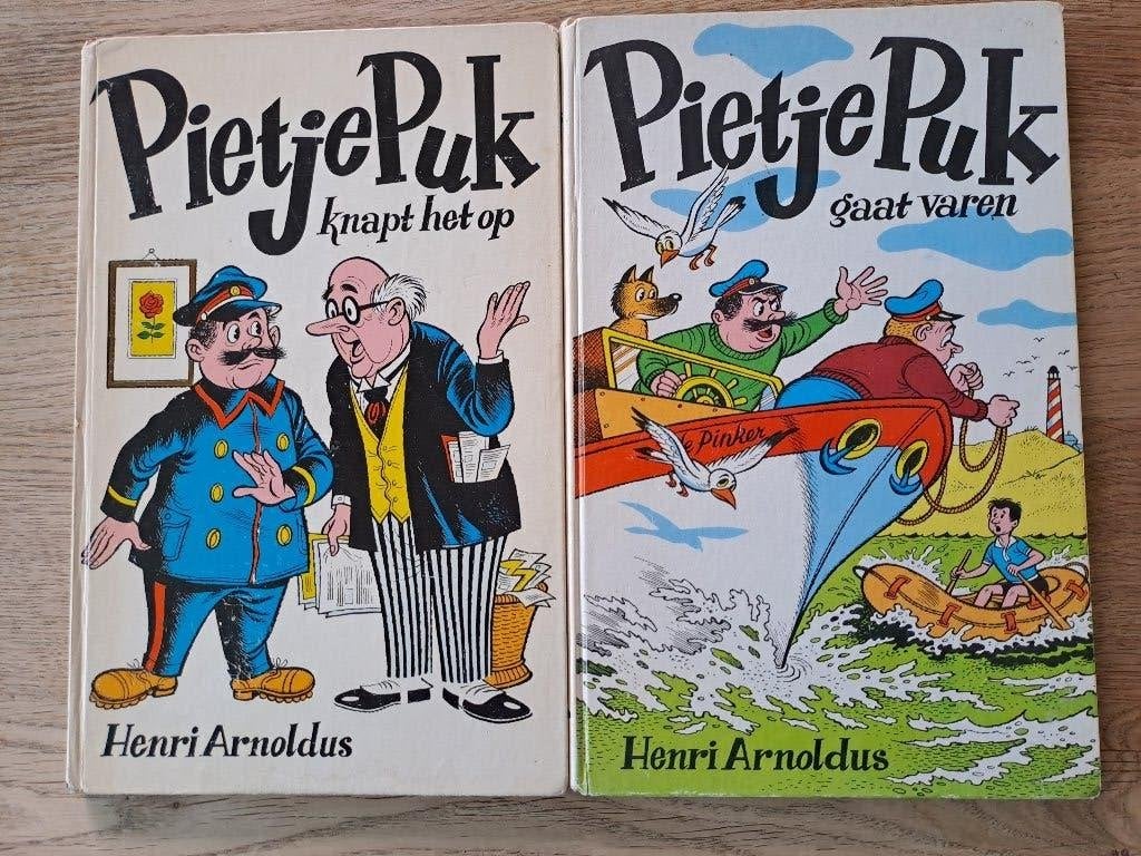 PIETJE PUK. 2 X NR.23 EN 25, Gelezen, Fictie algemeen, Henri Arnoldus, Ophalen of Verzenden