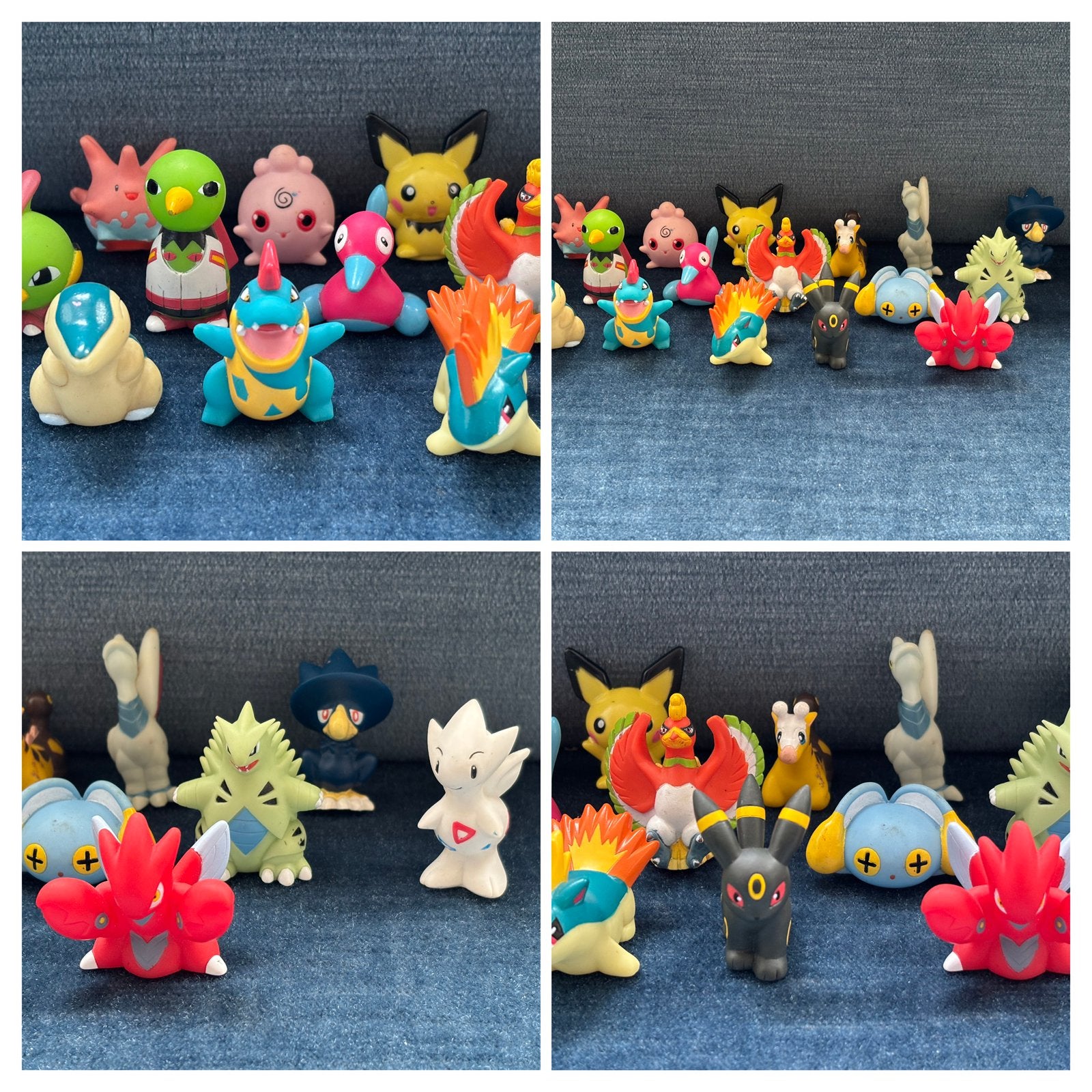 18 Johto Pokémon Kids figuurtjes, BANDAI 1999-2001, Gen 2, Verzamelen, Ophalen of Verzenden, Gebruikt