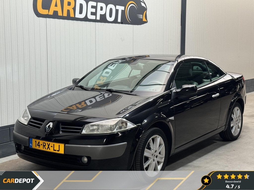 Renault Mégane Coupé-Cabriolet 2.0-16V T Privilège Luxe, Auto's, Renault, 1998 cc, Stof, Gebruikt, 4 cilinders