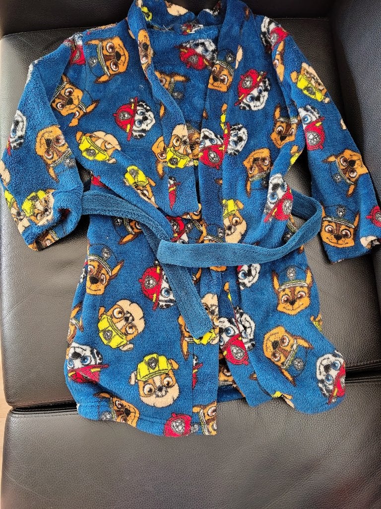 Kinder badjas Paw Patrol, Ophalen of Verzenden, Zo goed als nieuw, Maat 116