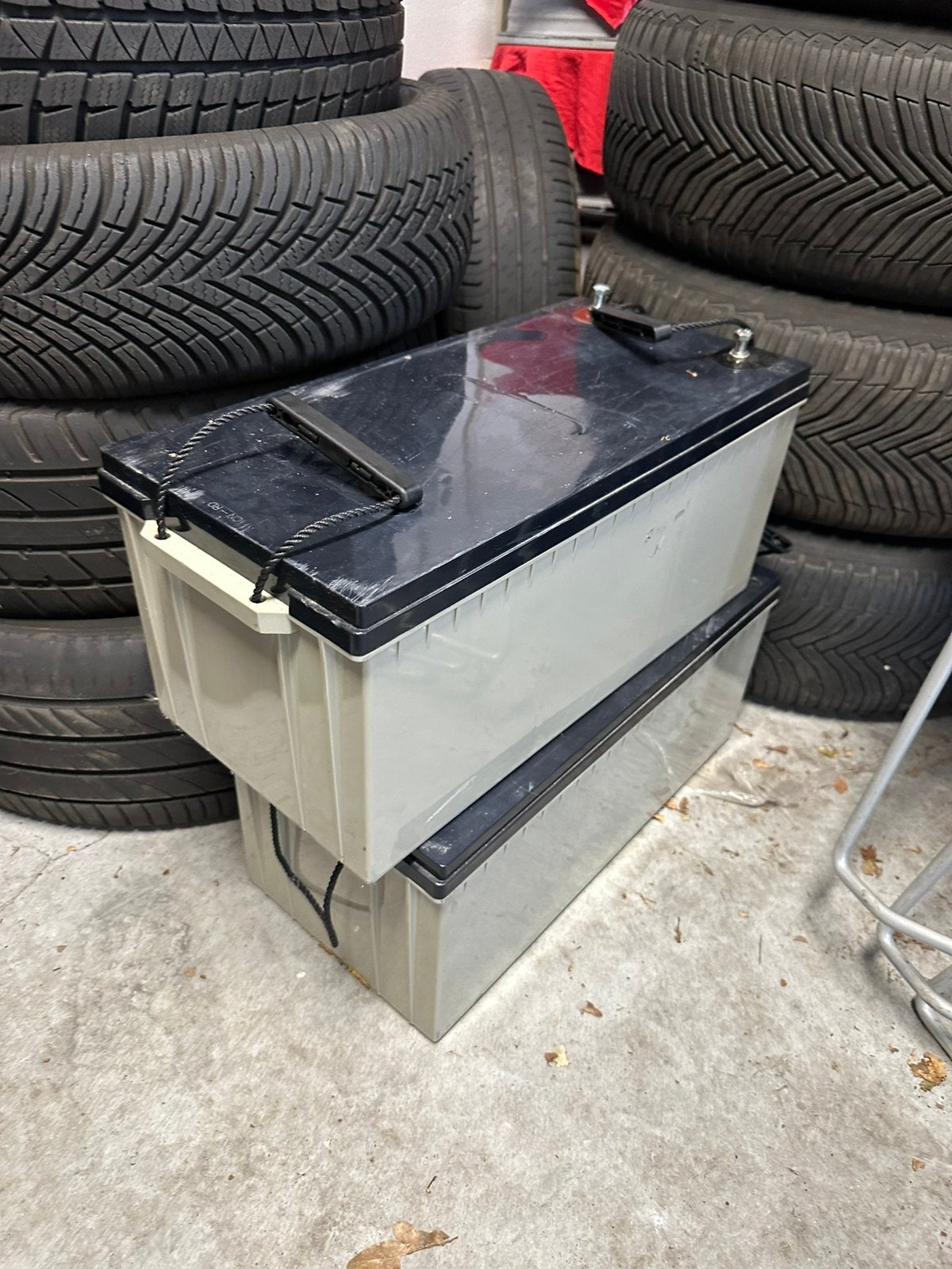 Huis houd accus cyclic series cpc 200ah 12, Caravans en Kamperen, Ophalen, Zo goed als nieuw