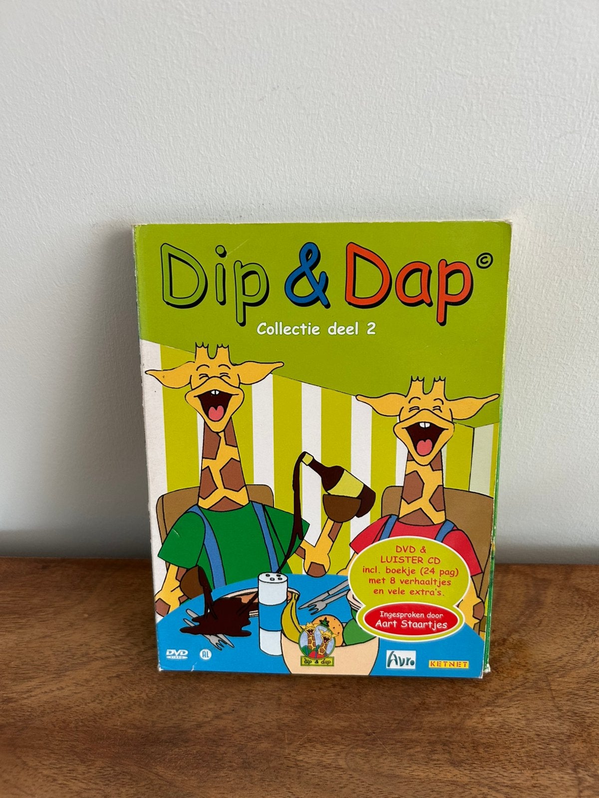 Dip & Dap Collectie deel 2 DVD + Luister CD, Alle leeftijden, Ophalen of Verzenden, Zo goed als nieuw, Tv fictie