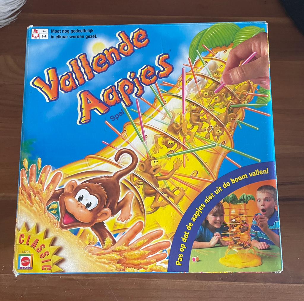 Vallende aapjes spel, Een of twee spelers, Ophalen of Verzenden, Gebruikt