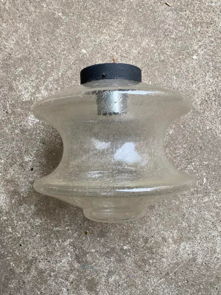 Raak Amsterdam glazen plafondlamp Meerpaal , jaren 70, Verzamelen, Ophalen of Verzenden, Huis en Inrichting