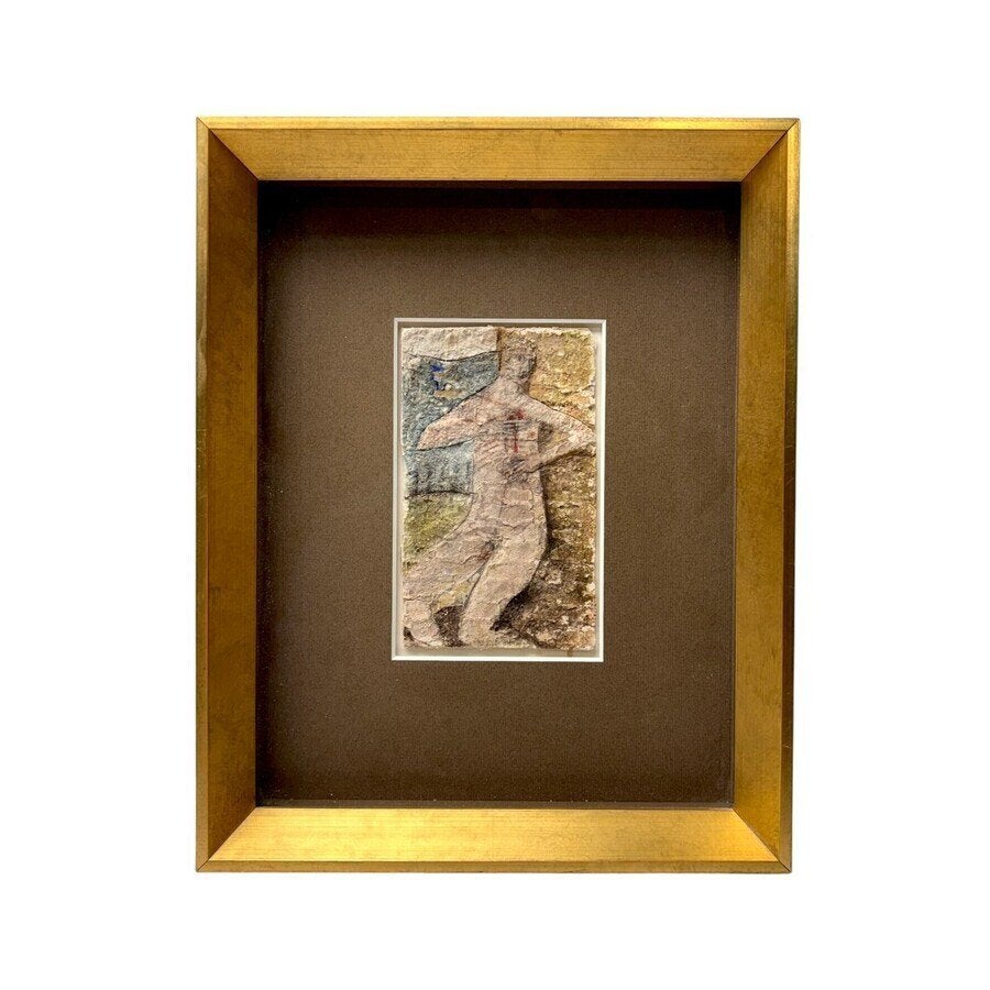 Sjoerd de Vries (1941-2020) - St. Sebastiaan, ca. 1960, Ophalen of Verzenden
