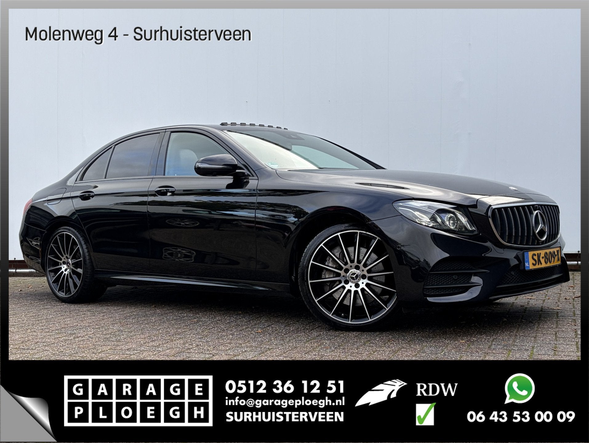 Mercedes-Benz E-Klasse 350 d Prestige AMG 6-Cil Pano Burmest, Automaat, Achterwielaandrijving, Gebruikt, Euro 6