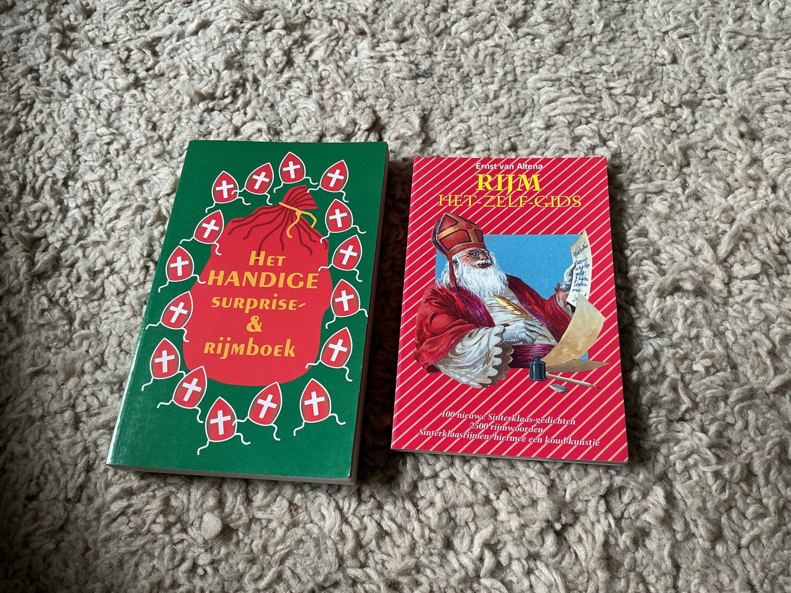 Sinterklaas Rijm- en Surpriseboeken (2 stuks) opbr giro 555, Ophalen of Verzenden