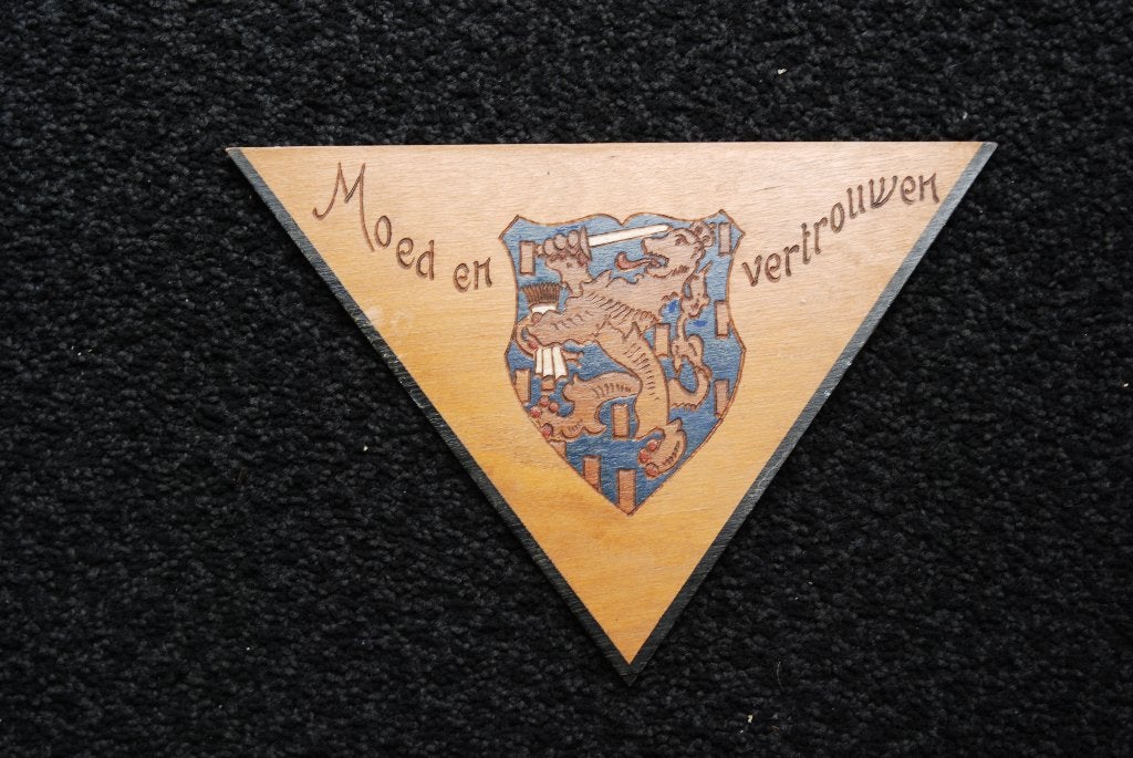 Bevrijdings bordje, Verzamelen, Militaria | Tweede Wereldoorlog, Ophalen of Verzenden, Overige soorten, Nederland, Overige typen