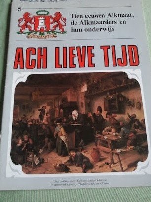 Alkmaar : onderwijs / school, leren / leraar, onderwijzer, Boeken, Geschiedenis | Stad en Regio, Ophalen of Verzenden, Gelezen