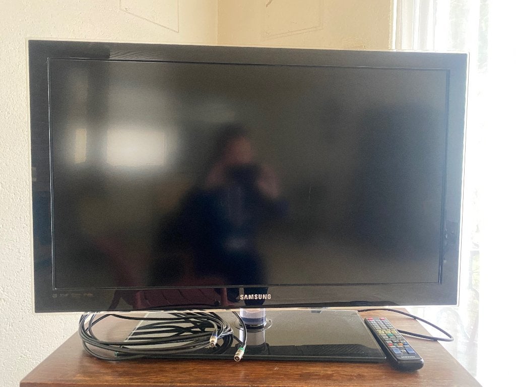 Samsung televisie, Ophalen, Gebruikt, LCD, 80 tot 100 cm