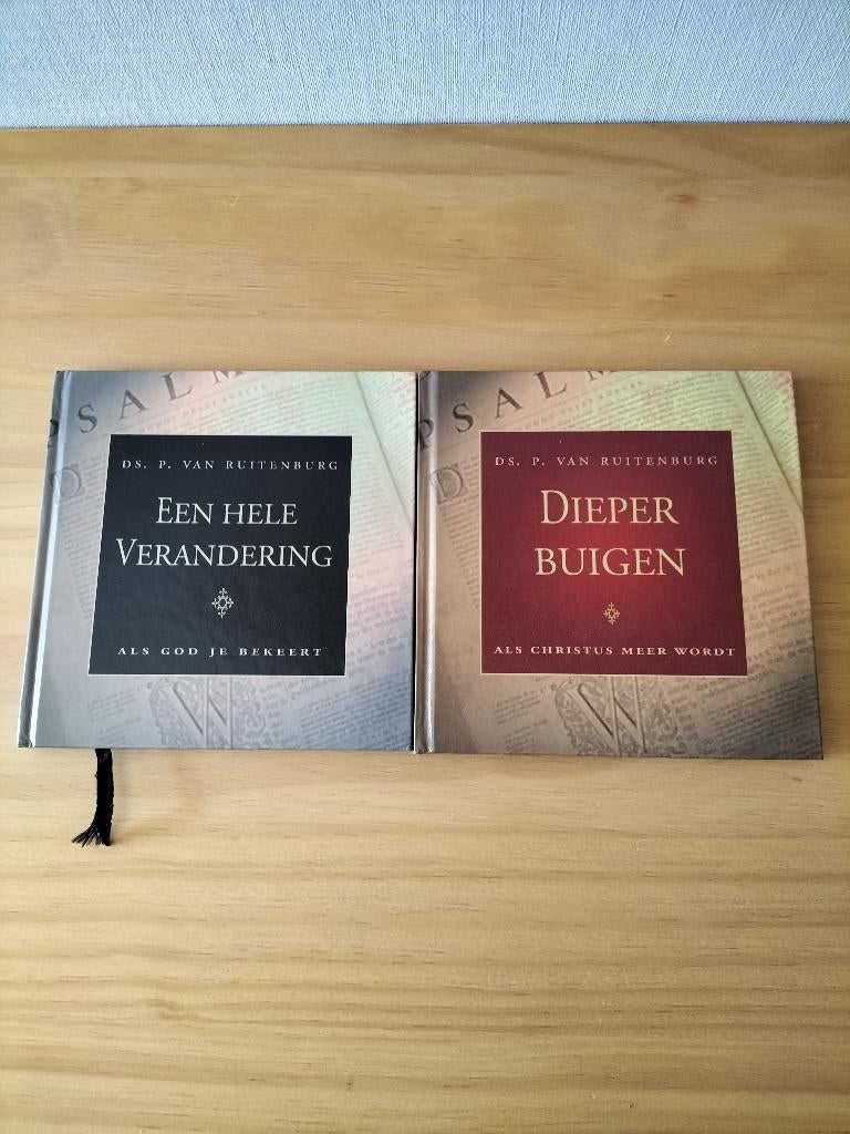 Ds P. van Ruitenburg - Een hele verandering/ Dieper buigen, Boeken, Ophalen of Verzenden, Zo goed als nieuw, Ds P van Ruitenburg
