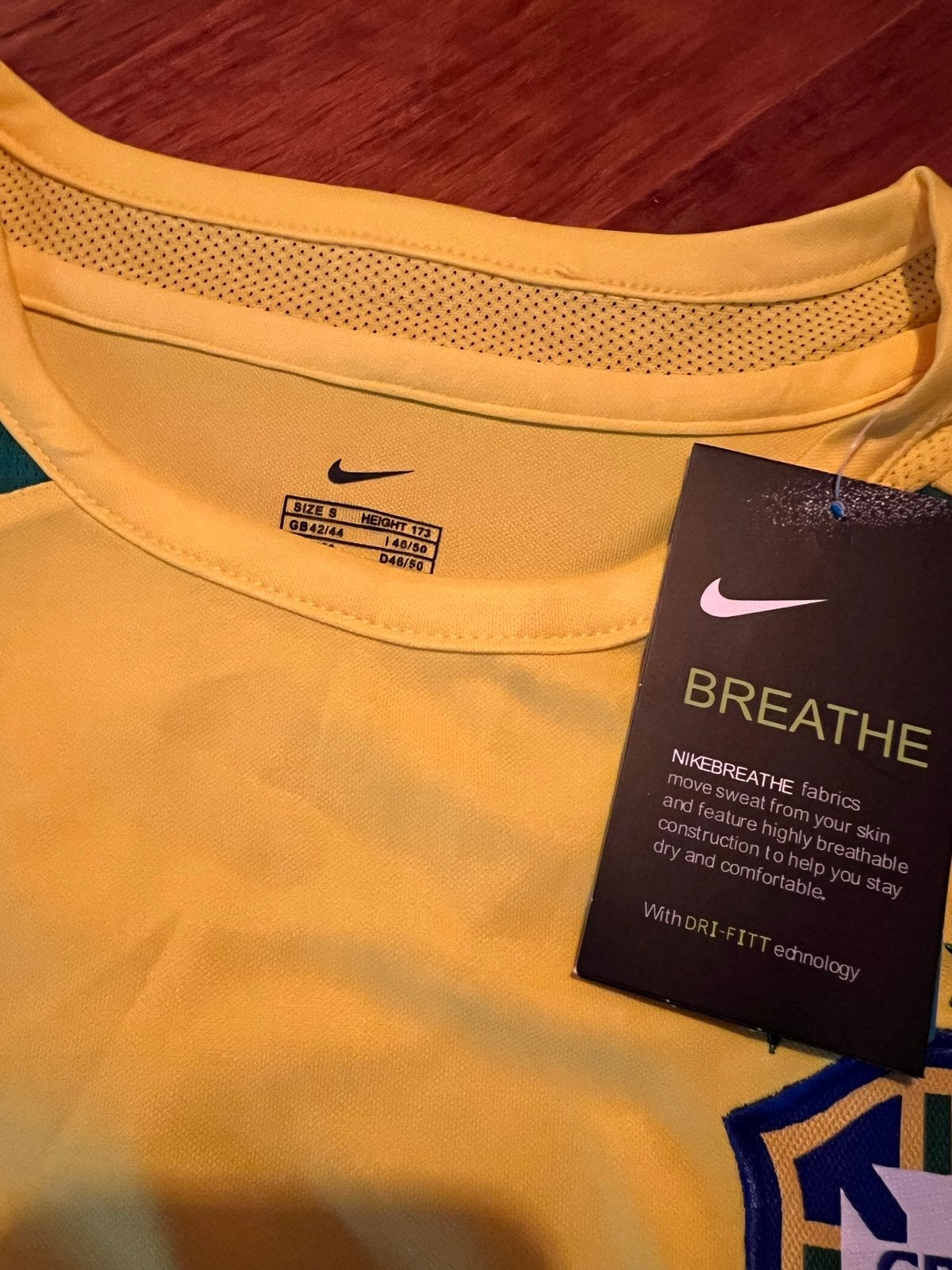 Ronaldo R9 Brazilië Thuisshirt, Maat M, Ophalen of Verzenden, Nieuw, Shirt
