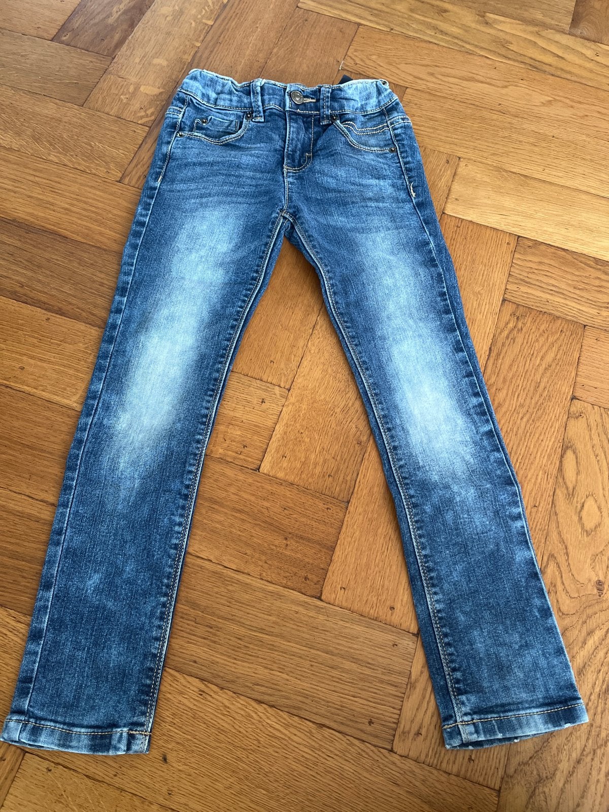 Benetton jeans maat 122, Ophalen of Verzenden, Gebruikt, Jongen of Meisje, Broek