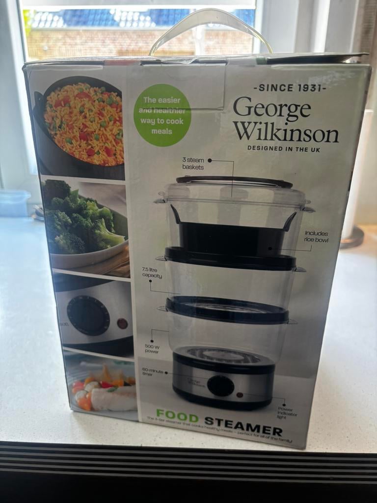Foodsteamer, Witgoed en Apparatuur, Ophalen, Zo goed als nieuw