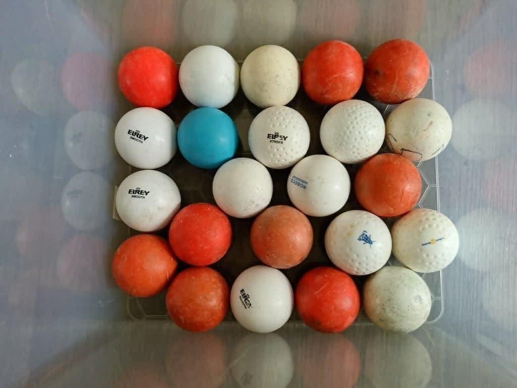 HOCKEYBALLEN, Sport en Fitness, Ophalen of Verzenden, Gebruikt, Bal