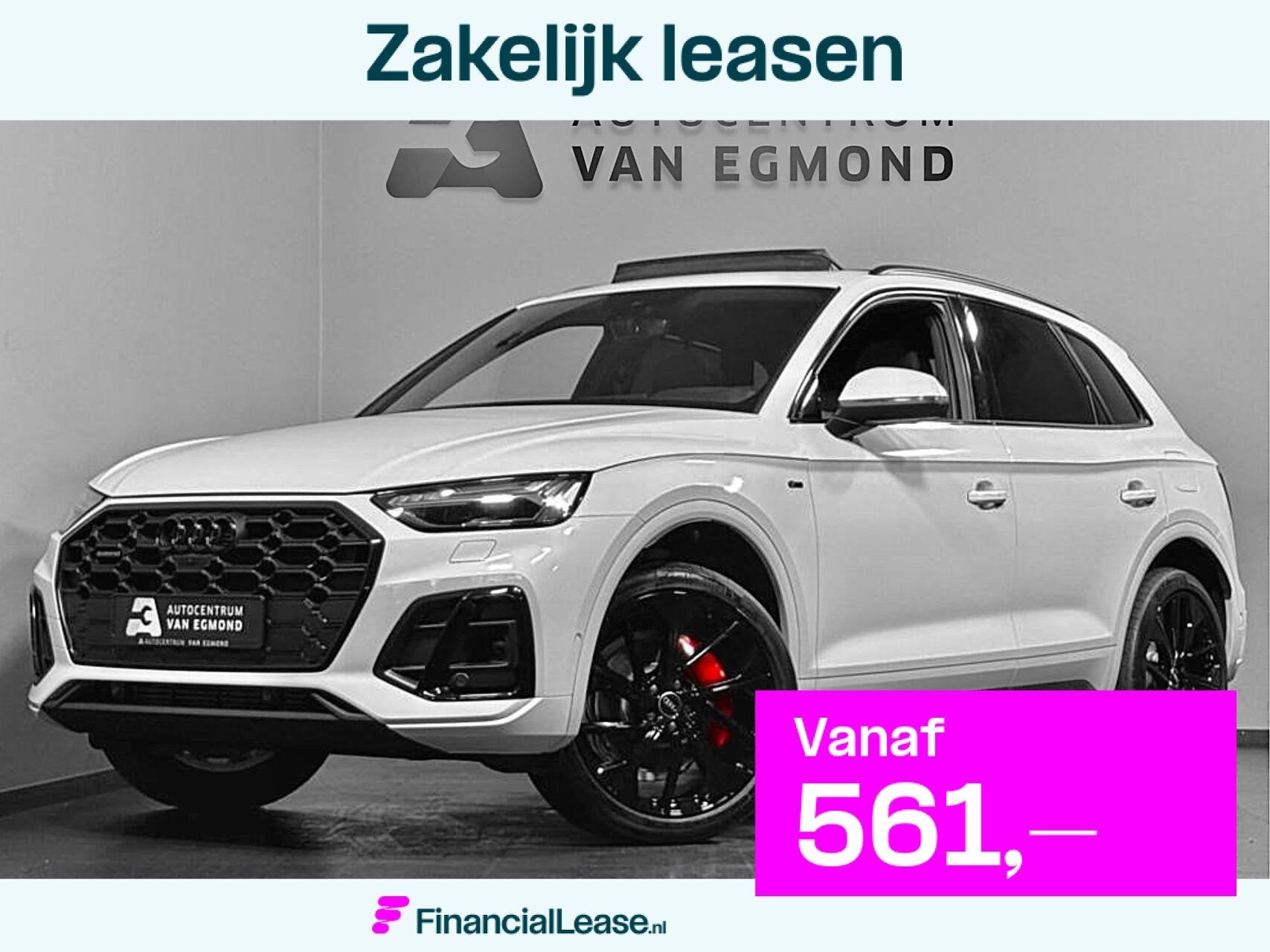 Audi Q5 50 TFSIe Competition S-LINE SOH 90.3%| PANO | B&O, Automaat, Gebruikt, 4 cilinders, Wit