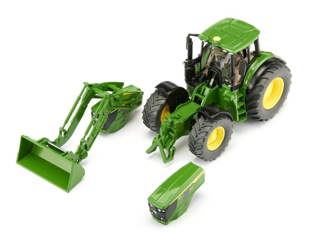 John Deere 6M 220 met Verwisselbare Motorkap, SIKU, Tractor of Landbouw, Nieuw, Nvt