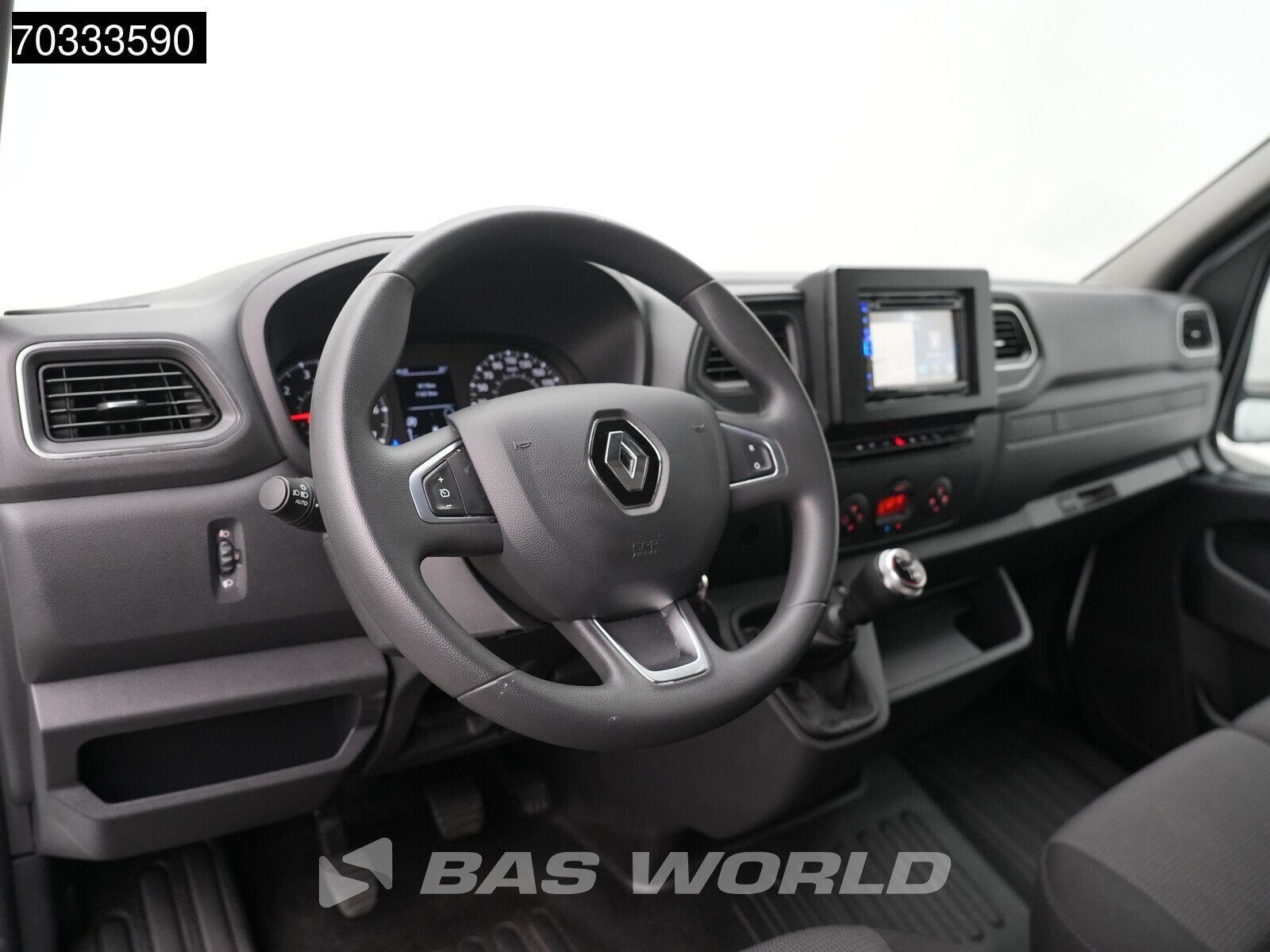 Renault Master 150PK L3H2 150PK LED Airco Cruise Navi Parkee, Multifunctioneel stuurwiel, Stof, Gebruikt, Euro 6